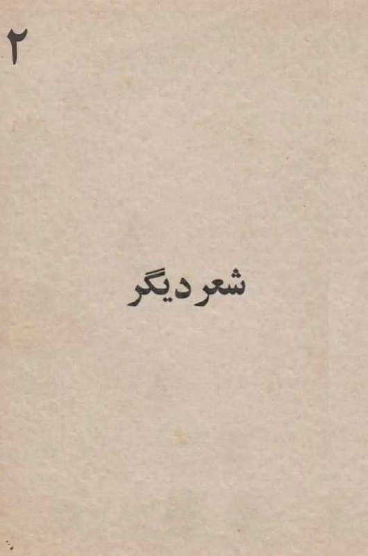 این دو دفتر شعر دیگر از بهترینهای شعر نو است. شعر دیگر گونهای از شعر نو فارسیست که از سبک شعر موج نو مشتق شده است. دفتر شعر دیگر ۱ در سال ۱۳۴۷ و دفتر شعر دیگر ۲ در سال ۱۳۴۹ منتشر شد. شعر دیگر از مهمترین جریانهای شعر نو فارسیست که از اواخر دههی ۴۰شمسی شکل گرفت.