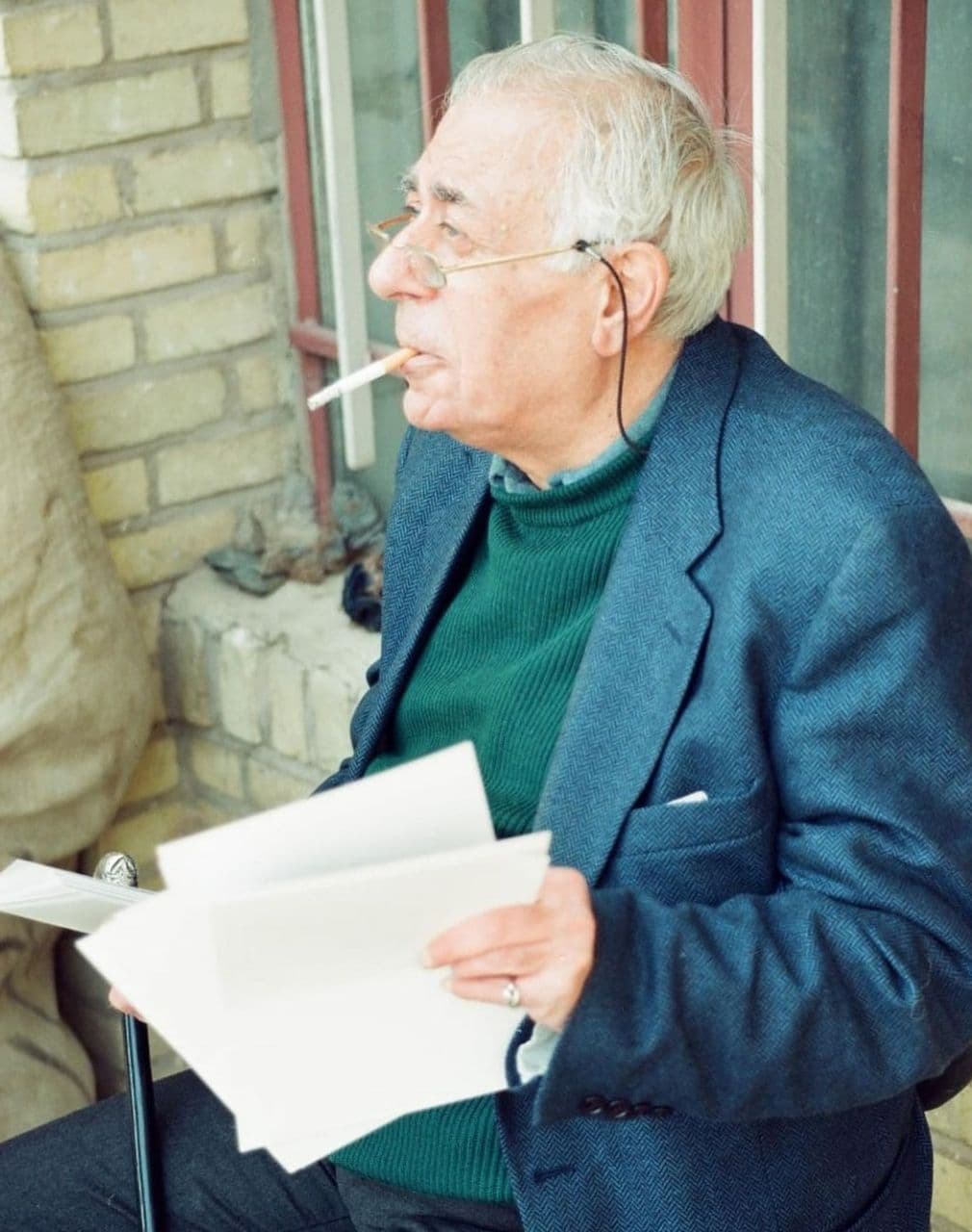 بهمن محصص در سفر به سمنان (کارگاه نمدمالی) همراه با بهرام دبیری و سیروس طاهباز (۱۳۷۵)
*عکسها از فرهاد ورهرام.